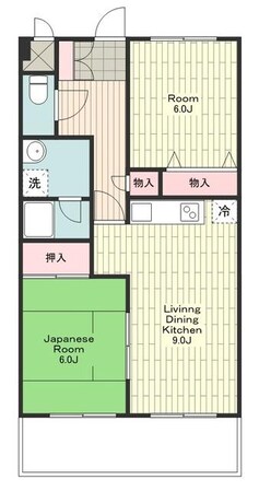 プロスペリテＩの物件間取画像